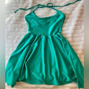 American Apparel halter skater dress